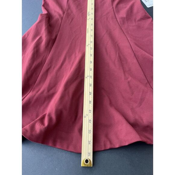 Free People Layla Dress Auburn Red Sz M NWT Pockets - Picture 8 of 14